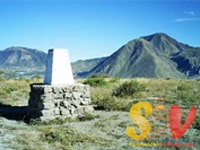 Hito en el Cerro Catequilla