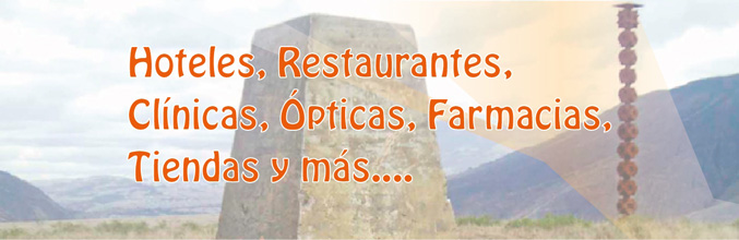 Hoteles, restaurantes, clínicas y mas...